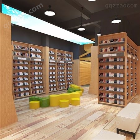厂家定制纯实木书柜 盛诺室内设计书柜子
