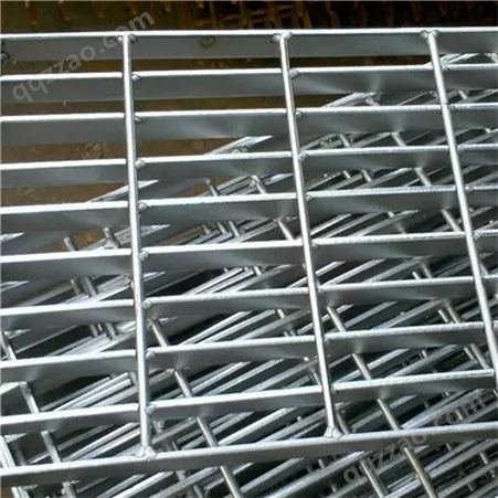 沉淀池镀锌钢格板 小孔步道密型钢格栅板 工厂排水钢沟盖板