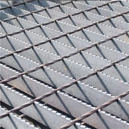 齿形防滑不锈钢格板洗车房排水沟盖板镀锌钢格板花纹复合钢格栅