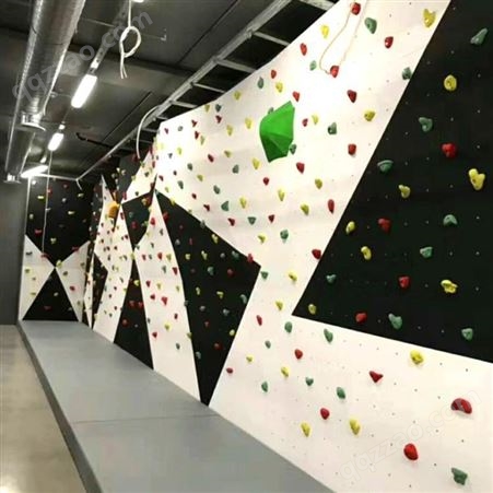 奇乐室内攀岩墙儿童成人抱石攀岩创意攀岩体能训练攀岩馆