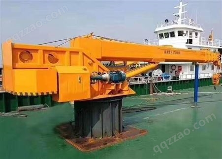 祥昇机械 船用起重机克令吊 高强度钢板 用于渔船上吊装