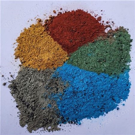 彩色金刚砂 耐磨地坪材料 地面硬化打磨用 多种颜色