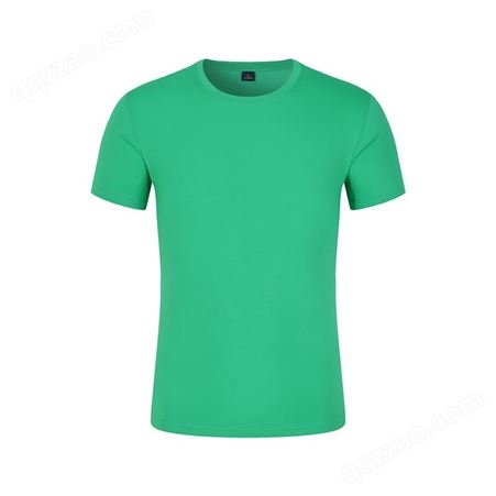夏季新款 纯色T恤 乐肤棉氨纶圆领T恤女款 团体定制 工作服