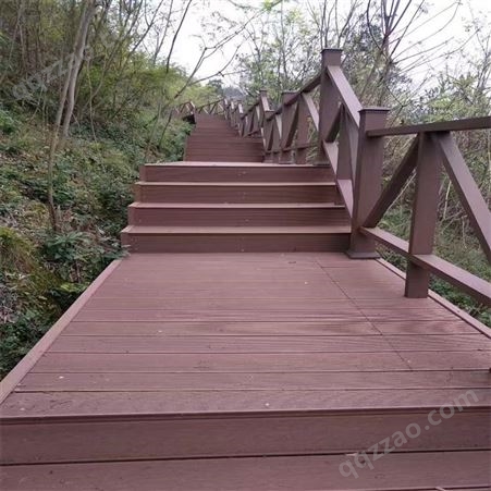 塑木地板销售设计安装维护木塑护栏栏杆廊桥地板