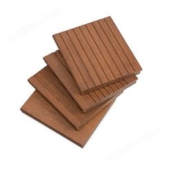 楼顶地板材质有竹木防腐木塑木碳化木菠萝格北欧松地台栈道平台