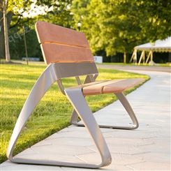 公园椅防水庭院铁艺排椅不锈钢
