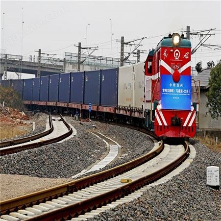 商丘到莫斯科中欧班列运输 家电国际铁路运输 时效稳定