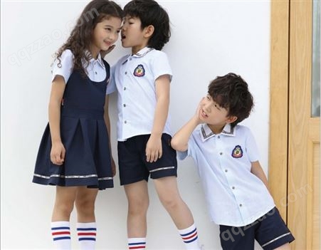 英伦风校服定制 学生班服 幼儿园园服 学院风校服定做 儿童演出服