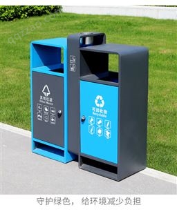 户外不锈钢垃圾桶，双分类垃圾箱，景区公园定制定制加工