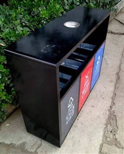 户外不锈钢垃圾桶商用小区街道公园果皮箱环卫分类垃圾箱厂家批发