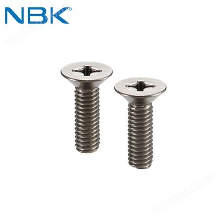 日本NBK SVFT低漏气无磁通孔型钛合金十字槽埋头小螺丝