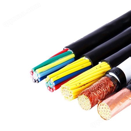 RVVP铜芯屏蔽电缆4芯2.5平方信号控制线缆电线电缆