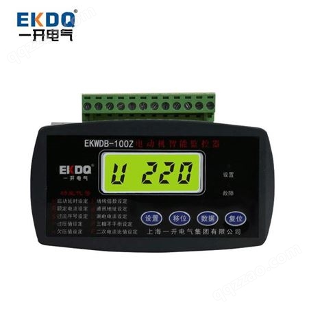 数显电动机保护器EKGDH-24/100微机监控器外形图