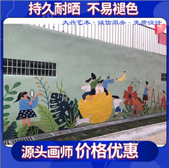 手工保证幼儿园校园墙绘创绘 15年绘画经验
