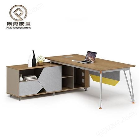 品盛现代简约环保办公室班台经理桌办公桌1.6米-2.4米可定制