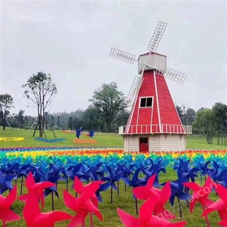 风车长廊 春季风车展览策划 供应七彩风车 风车节