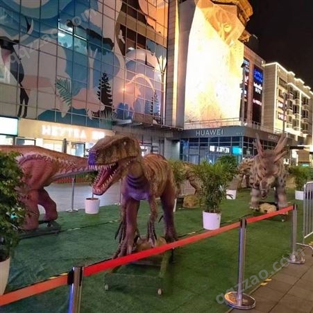 景区商场游乐园 大型仿真飞龙模型 会喷火的恐龙