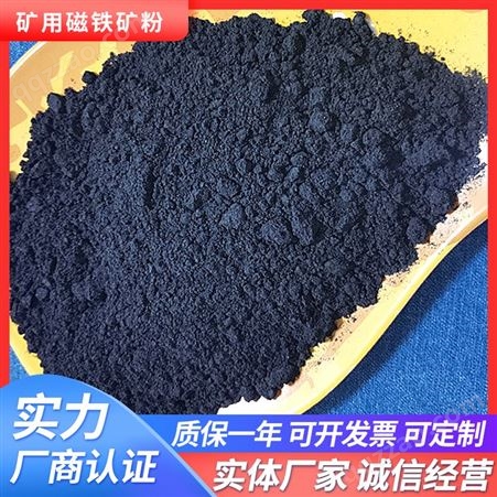 磁铁矿粉 冲洗煤细度高含量介质高品位污水处理还原二次铁粉