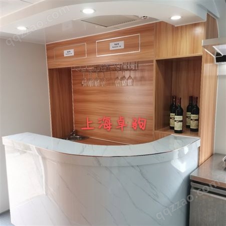 贵州新东方烹饪学院定制18米高铁模拟舱作餐饮实训基地上海卓驹制作