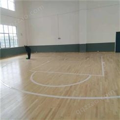 胜滨体育定制 花园庭院 龙骨式 排球馆木地板 货源充足