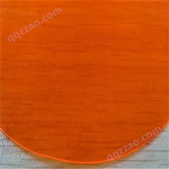 PVC荧光膜 KBD-H-052荧光橙0.39mm防水膜 化妆包面料
