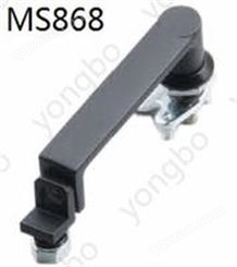 MS868可带挂锁式把手,防盗电柜门把手二代柜把手锁汽车门锁通信设备锁