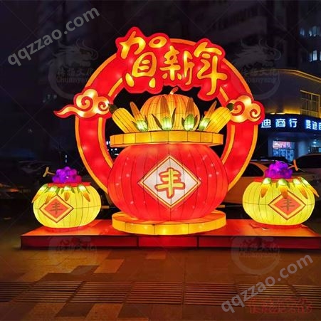 传扬文化 大型春节元宵节灯会设计制作传统花灯制作节日彩灯