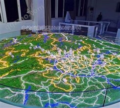 中达创美定制模拟地形沙盘模型3d地貌立体场景模型制作