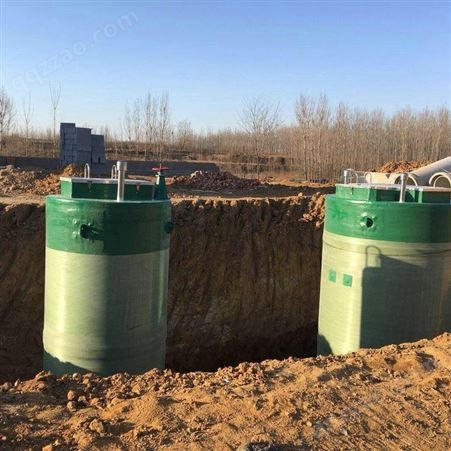 玻璃钢一体化预制泵站 铭源环保直供 污水管网改造