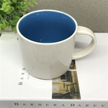 CODA温雅对杯D1097家用办公室简约釉下彩陶瓷杯马克杯随手杯情侣牛奶咖啡对杯400ml