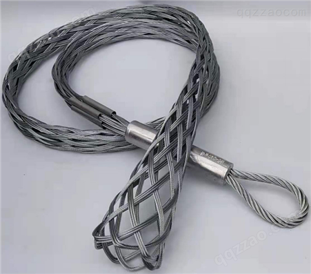 电缆牵引拉线网套电线导线网套牵引钢丝网套抗弯 旋转连接器