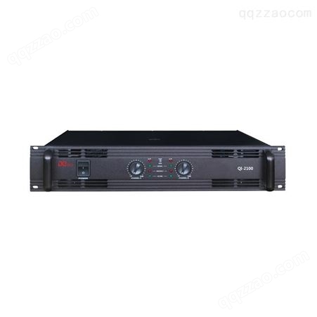 帝琪双通道多媒体会议专业功放/卡拉OK前级/多媒体远程视频会议系统QI-2080
